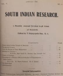 South Indian Research